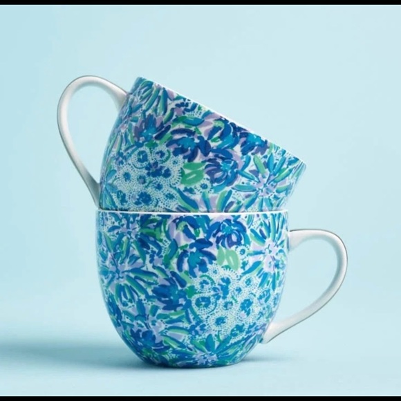 Lilly Pulitzer Other - Lilly Plutzer Mugs SET OF TWO